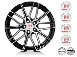 Seat Felgenaufkleber Auto Stilvolles gewölbtes Design